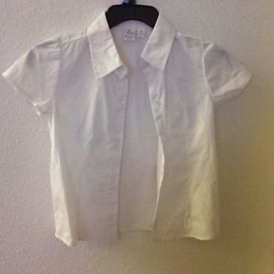 Little girls school uniform dress shirt 2 total