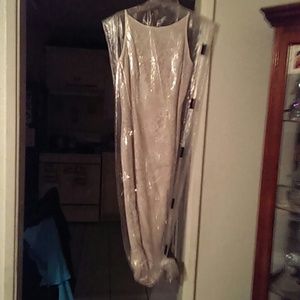 Beautiful off white formal dress long