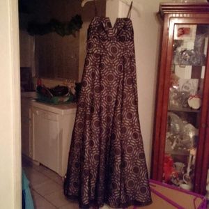 Formal black long dress