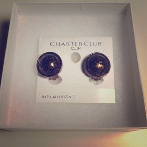 Charter Club Clip Earrings