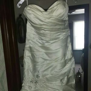 Wedding dress: NEVER WORN