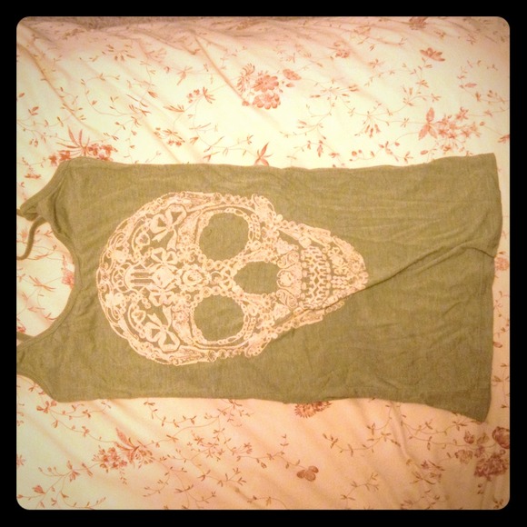 Sugar skull tank top