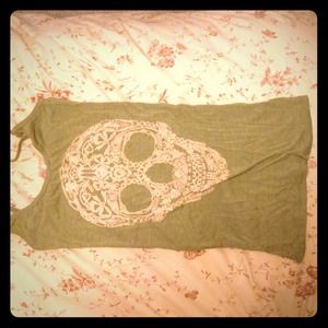 Sugar skull tank top