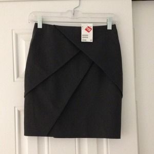 Dark grey skirt