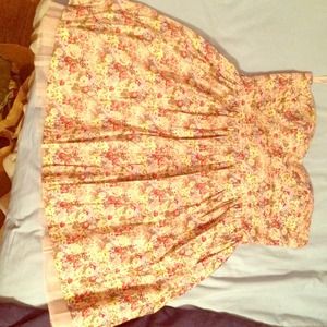 Flower summer dress