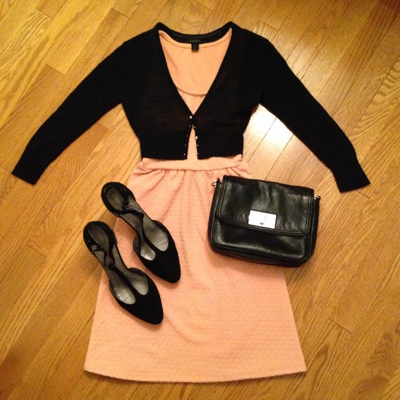 Express Black Cropped Cardigan Size - XS