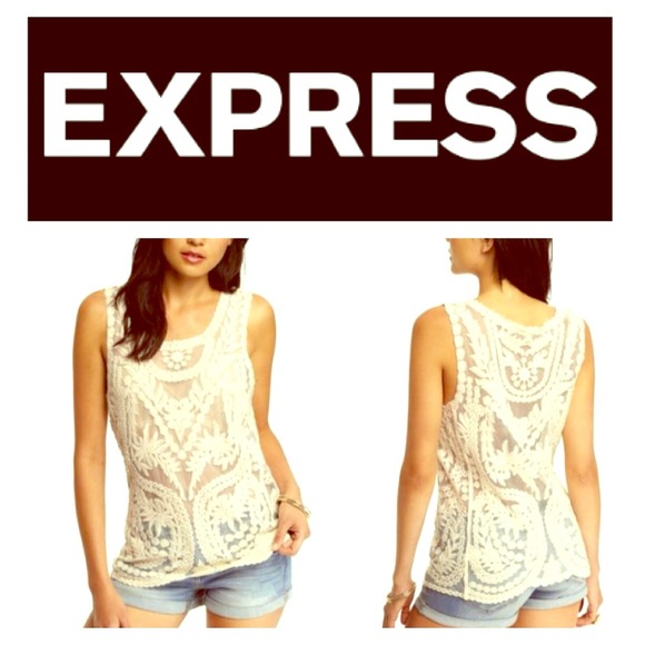 💋BAROQUE LACE TEE, NATURAL💕