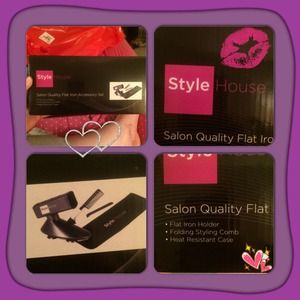 💞BNIB Style House Flat Iron Accessory Kit💞