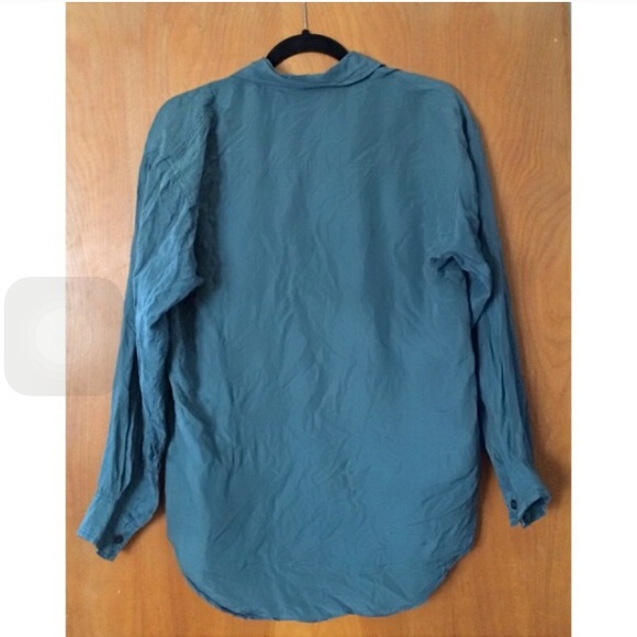 Japanese 100% silk unisex button up shirt - Picture 2 of 2