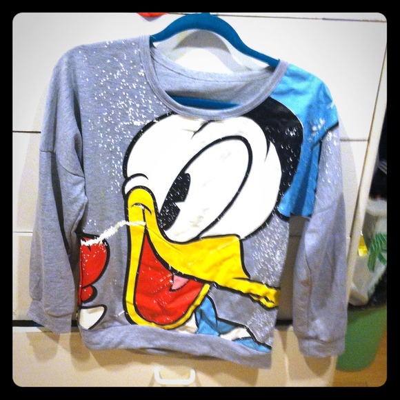 Donald Duck Sweater( Worn Once)