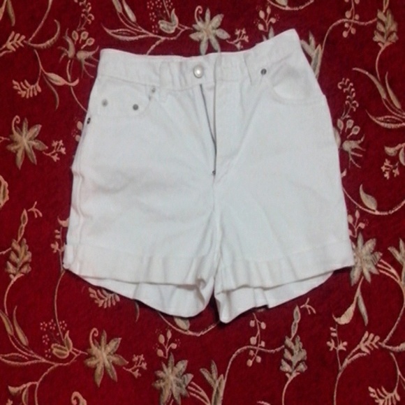 Vintage White high waisted shorts