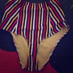 American Apparel High Waisted Swim Bottoms