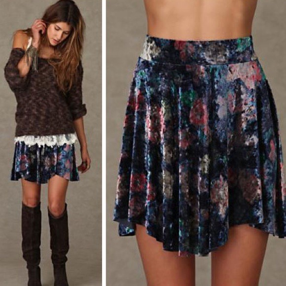 On the Hunt for the Velvet Echoes Skirt
