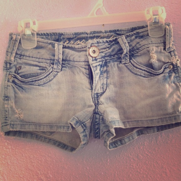 Aeropostale jean short shorts