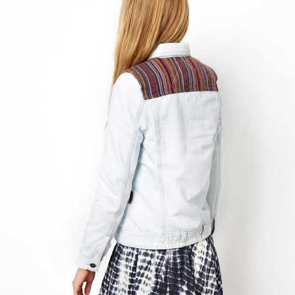 ☆HP☆ Belfield Denim Jacket w/Stripes - Picture 2 of 4