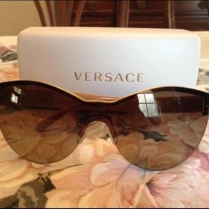 Brand new Versace visor sunglasses