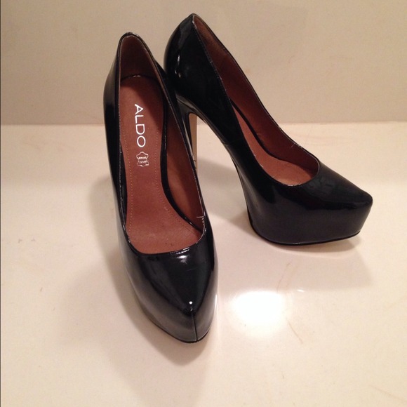 ‼️ALDO‼️Genuine leather platform pumps👠 - Picture 3 of 3