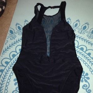 Black vintage bathing suit