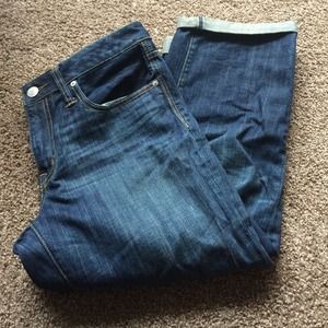 Boy fit ankle length jeans