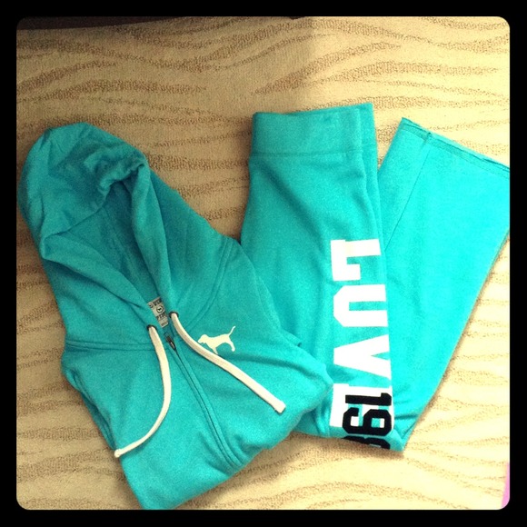 Other - PINK hoodie & matching sweatpants.