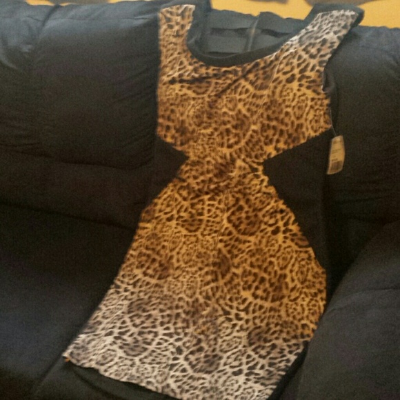 New Leopard Print Dress, It's Beautiful & sexy.