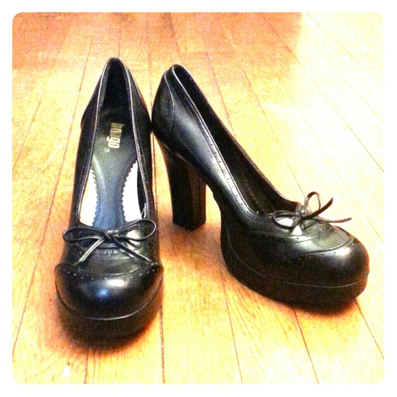 Black heels