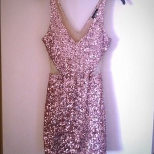 ⛔️sold on ebay⛔️ Bebe sequin dress