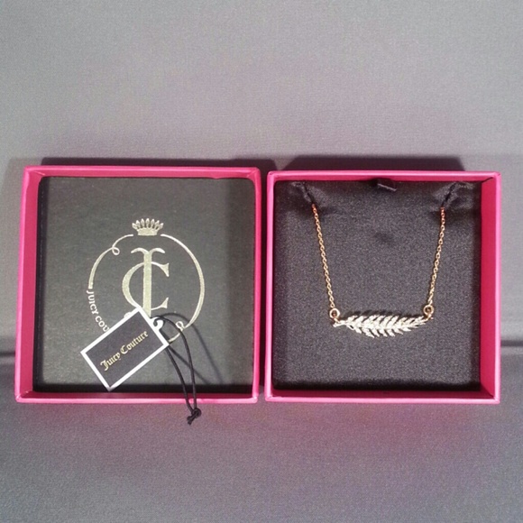 MAKE ME AN OFFER... Juicy Couture Feather Necklace
