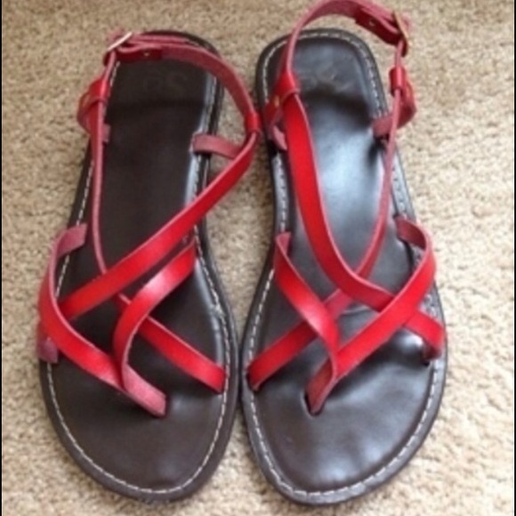 ***SOLD*** SO® Gladiator Strappy Flat Sandals