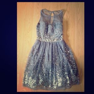 Silver Sparkle Dress