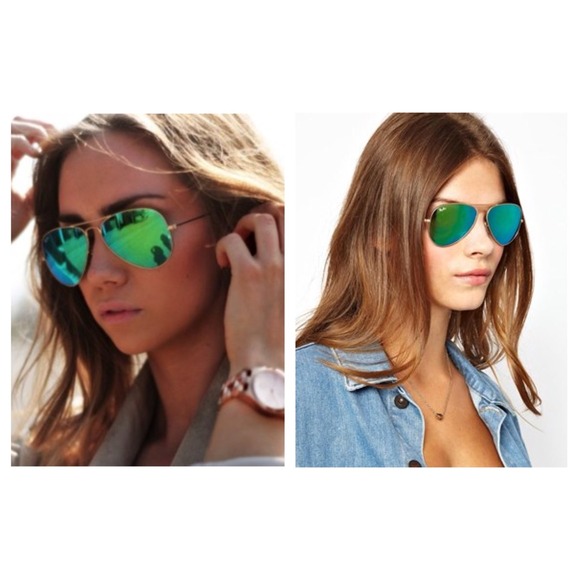 Ray Ban Aviators Green Ray Ban Aviators Green