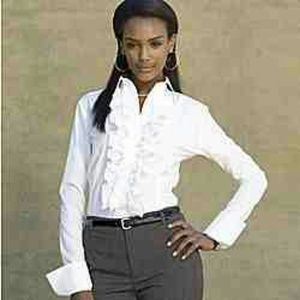 Darling White BLOUSE Nwot