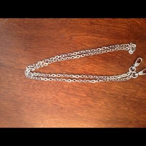 Sparkle and polished handbag strap