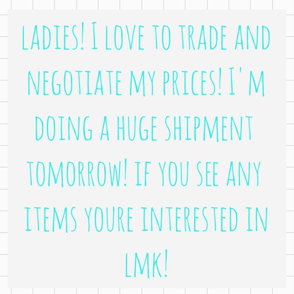 HUGE SHIPMENT TOMORROW.