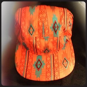 Mens F21 tribal fitted cap