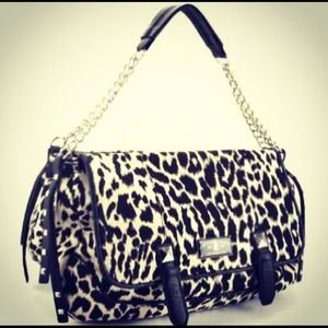 ✂REDUCED✂ Christian Audigier Marge Leopard Hobo