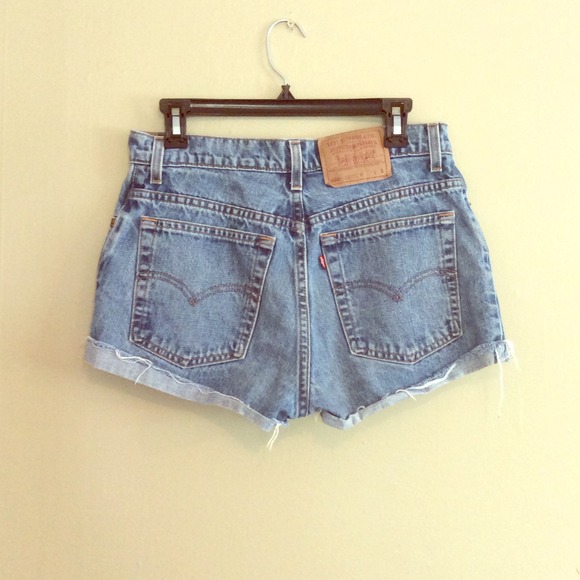 High-Waisted Vintage Levi Jean Shorts