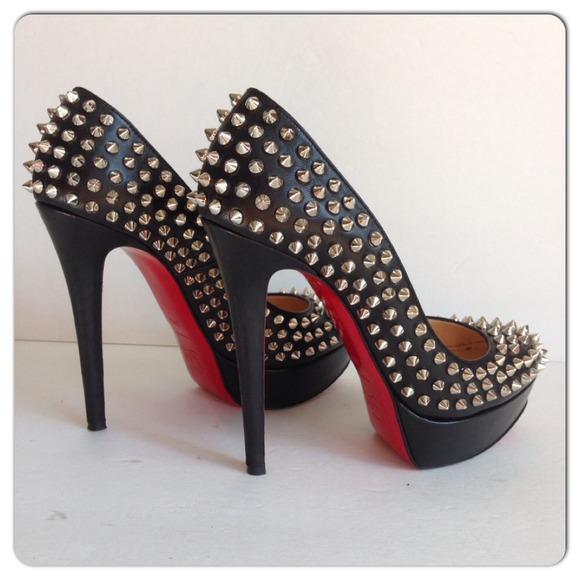 Christian Louboutin Shoes - $1295 CHRISTIAN LOUBOUTIN 140 BIANCA SPIKES 38.5
