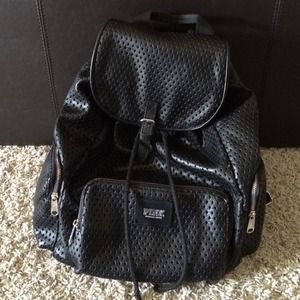 Black Victoria secret pink backpack
