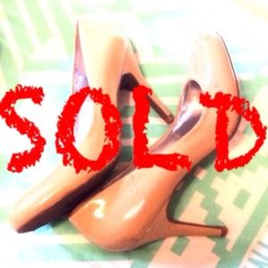 Nude Patent Leather Heels