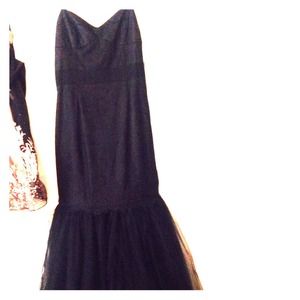 Ball gown floral texture