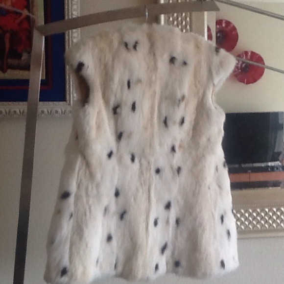 Vintage Rabbit Animal Print Vest