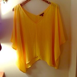 Yellow tobi top