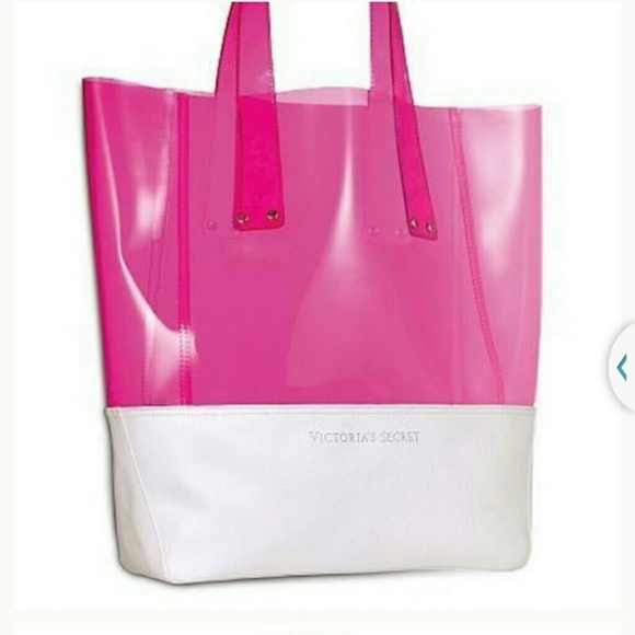 Victoria's Secret Accessories - ??Host Pick??  Victoria secret's pink  beach bag