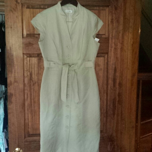 Calvin Klein Linen Blend Dress