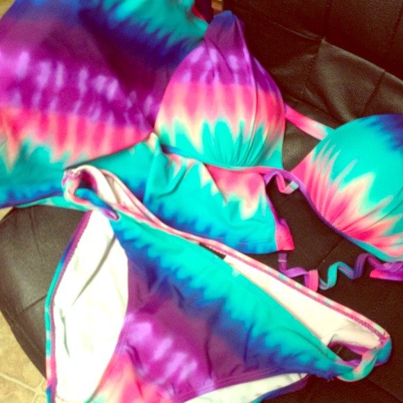 3 Piece Tie Dye Bikini/ Tankini