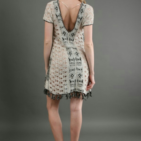 SOLD!!!!!!Free people summer blanket tunic - Picture 3 of 4