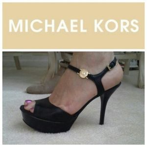 MK Black Heels