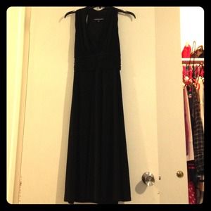 Comfortable black dinner dress