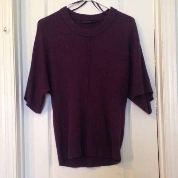 Purple 3/4 sleeve sweater!